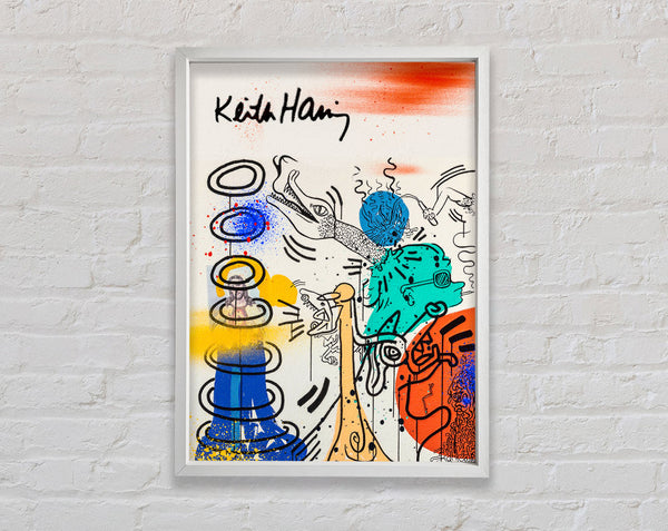 Keith Haring Serpent