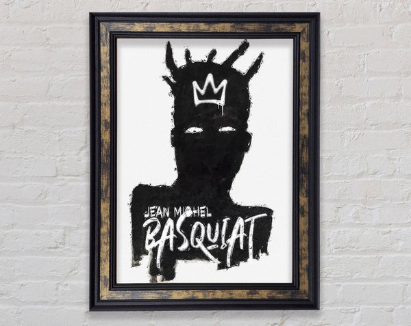 Jean Michel Darkness Framed Print