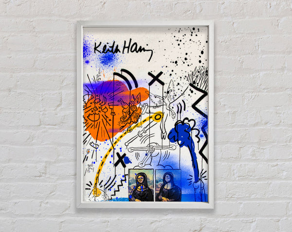 Keith Haring Mona Lisa