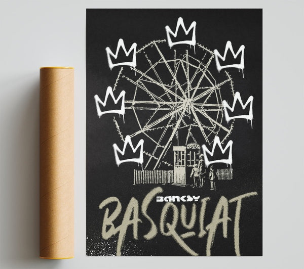 Banksy Jean Michel Basquiat Giclee Print