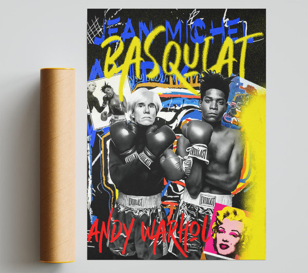 Jean Michel Basquiat Warhol Giclee Print