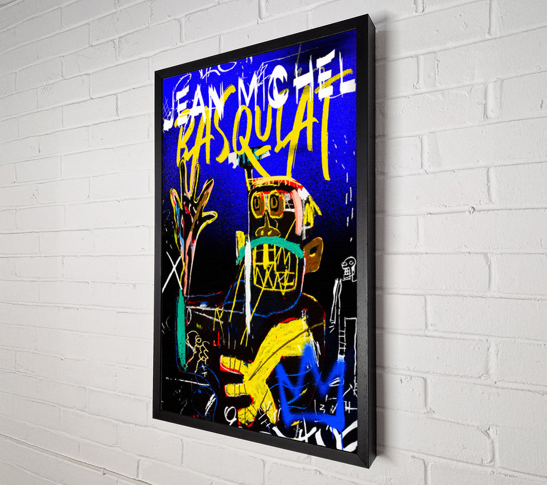  A Canvas Print of Jean Michel Basquiat Monster Canvas Art