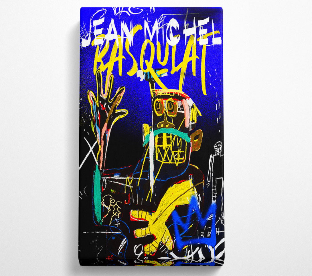  A Canvas Print of Jean Michel Basquiat Monster Canvas Art