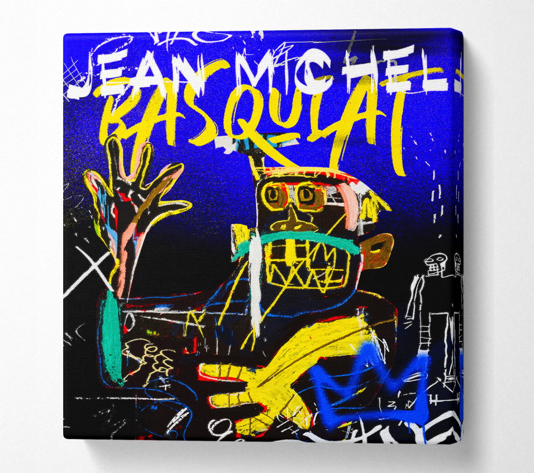  A Canvas Print of Jean Michel Basquiat Monster Canvas Art