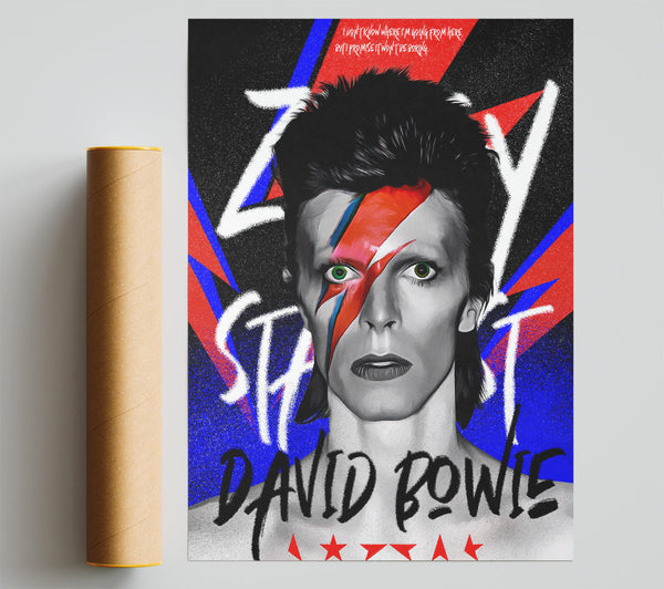 David Bowie Ziggy Stardust Print