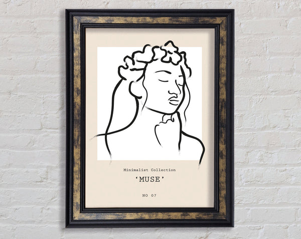 Muse Framed Print