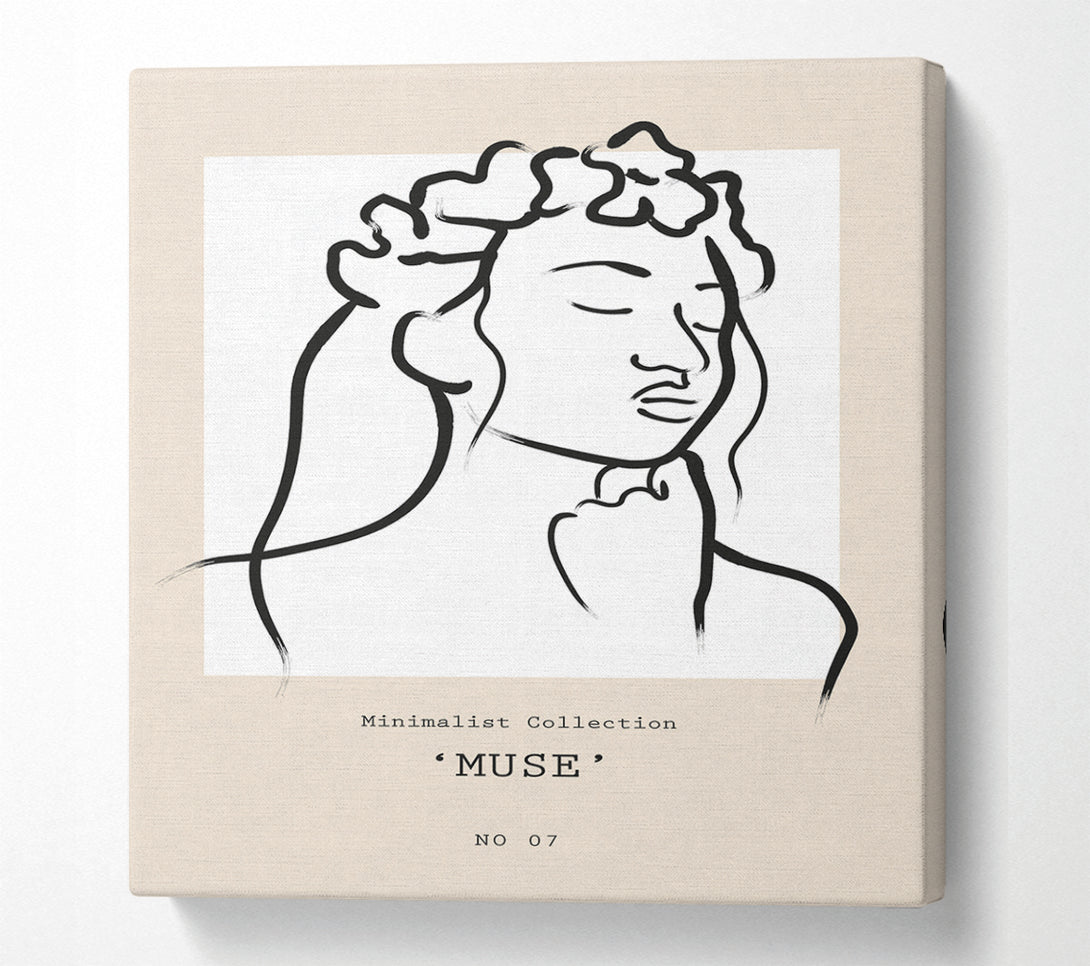  A Canvas Print of Muse Canvas Print