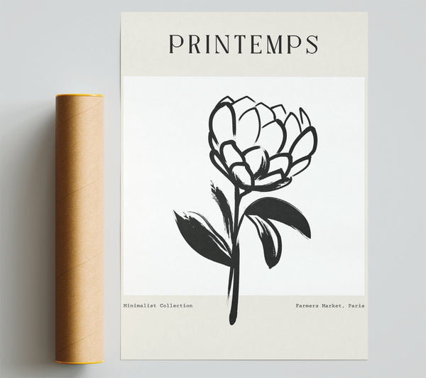 Minimalist Plant Poster