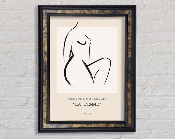 La Femme Framed Print
