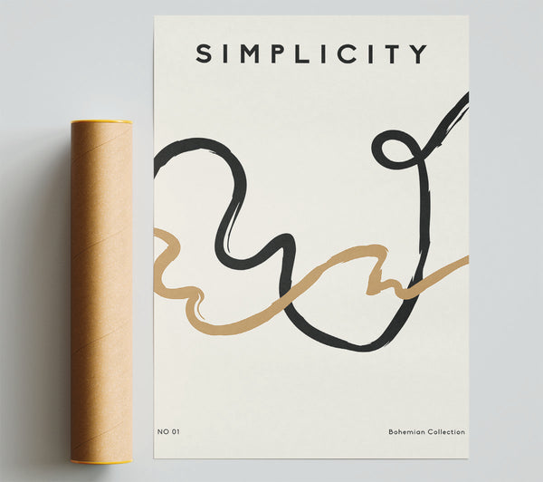 Simplicity Lines Print