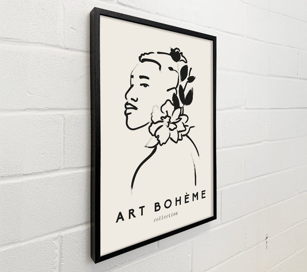 Woman With Flowers