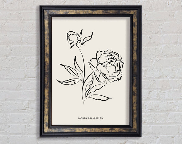 Bloomed Flowers Framed Print