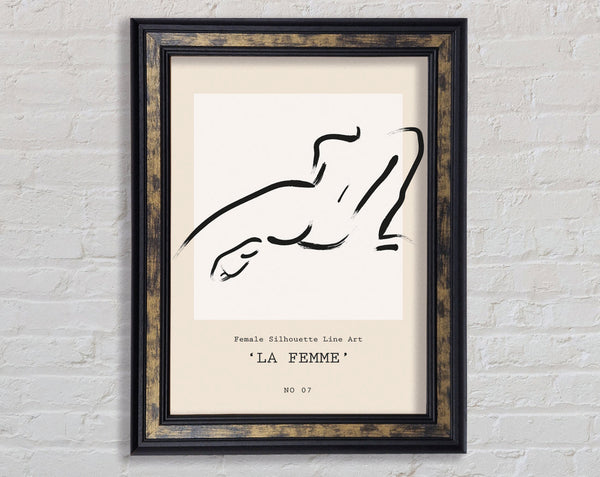 Natural Woman Framed Print