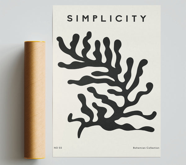 Simplicity Corals Poster
