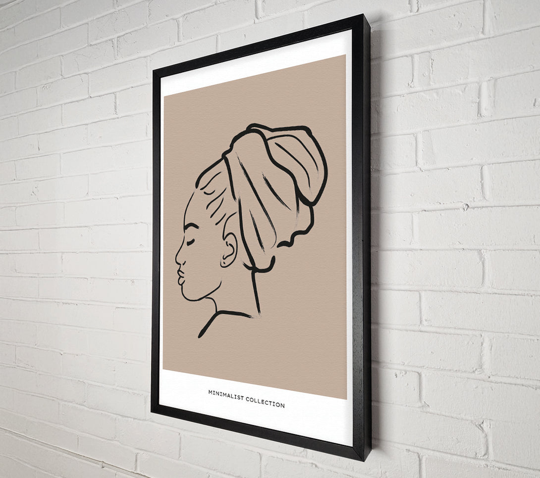  A Canvas Print of Head Wrap Canvas Wall Art