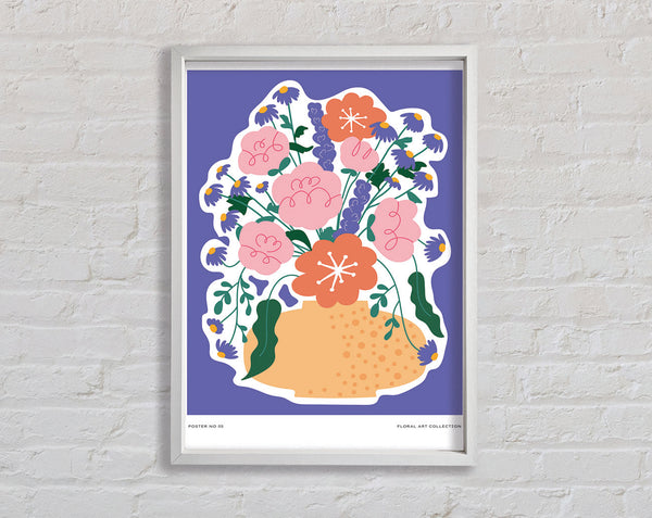 Die Blumenvase auf Flieder