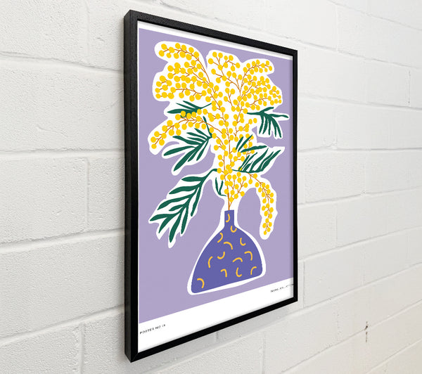 Lavender On Flowers