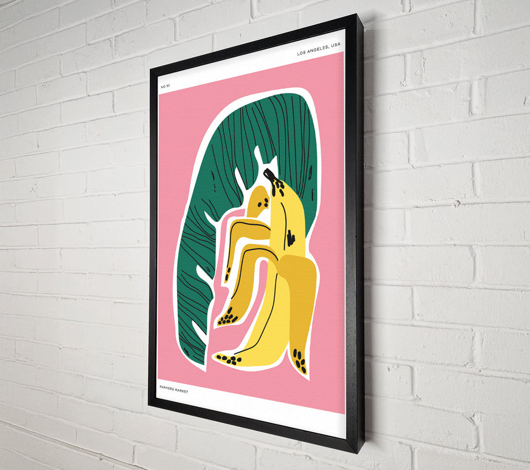  A Canvas Print of The Banana Tree Leaf Canvas Wall Art