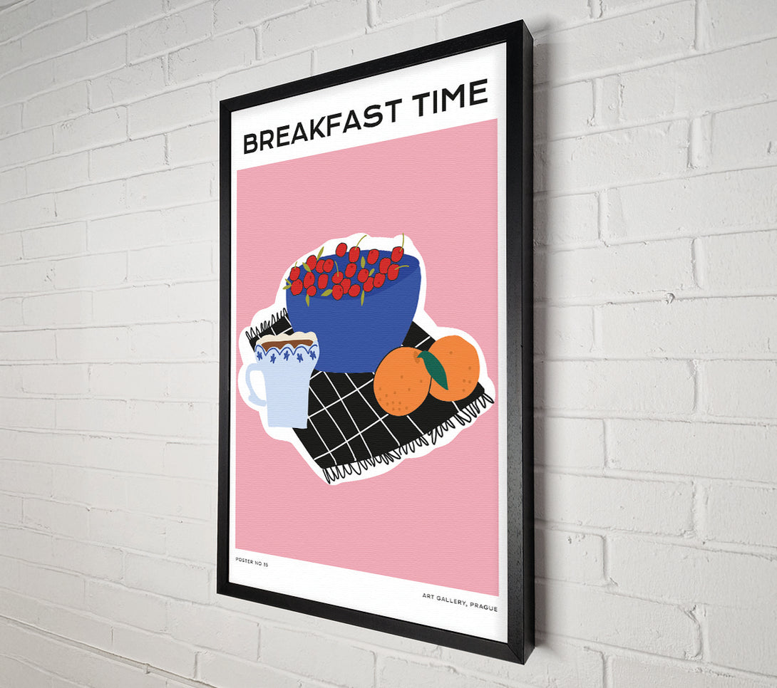  A Canvas Print of Breakfast Time Canvas Print