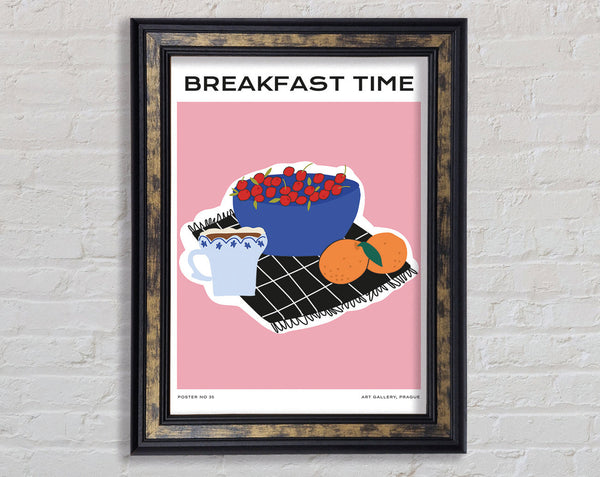 Breakfast Time Framed Print