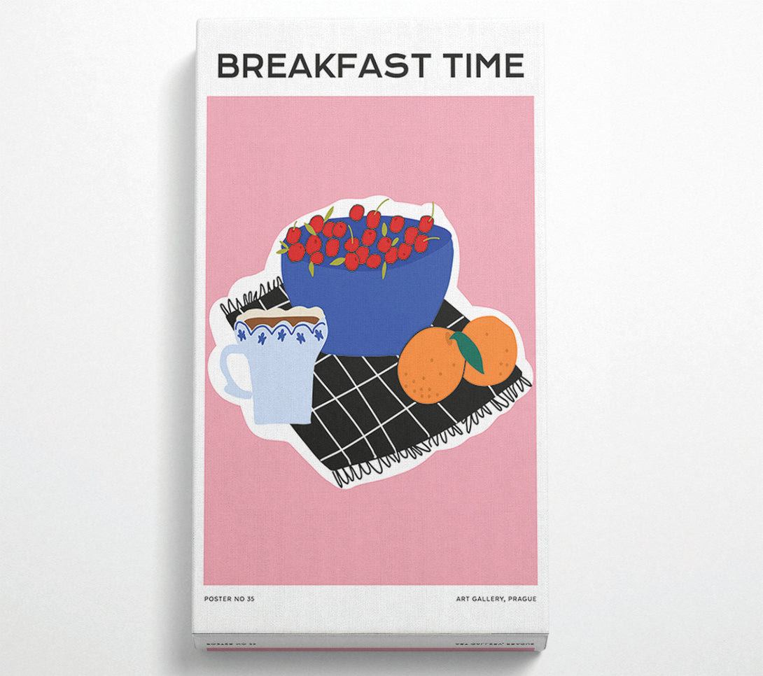  A Canvas Print of Breakfast Time Canvas Print