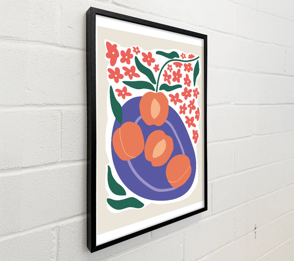 Peaches On A Plate