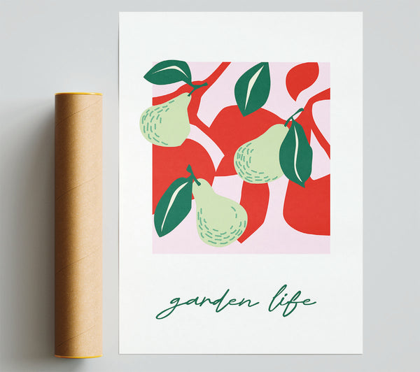Garden Life Pears Giclee Print
