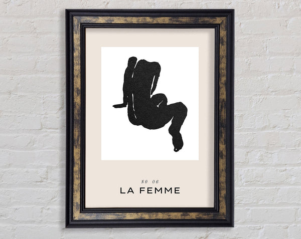 La Femme Body Framed Print