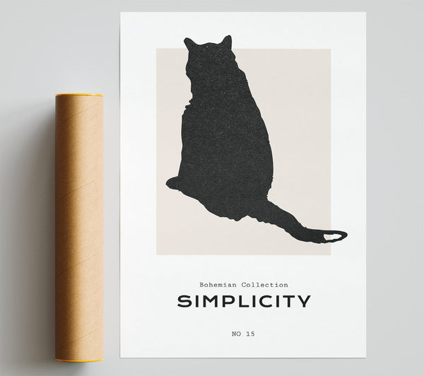 The Black Cat Print