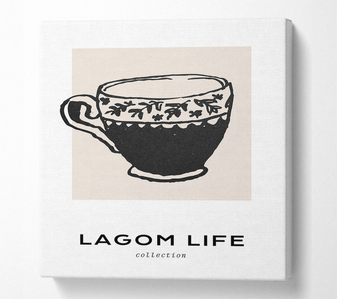  A Canvas Print of Cup Of Tea Canvas Print