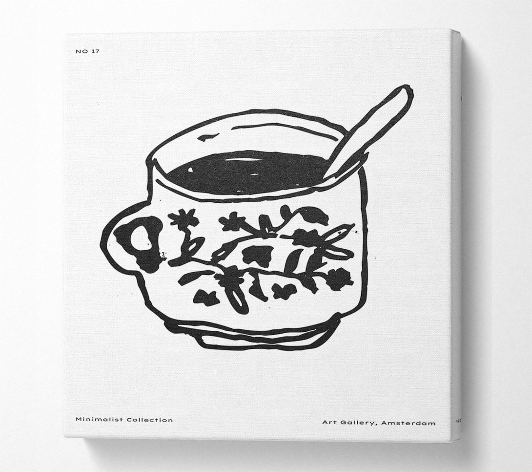  A Canvas Print of Herbal Tea Canvas Wall Art