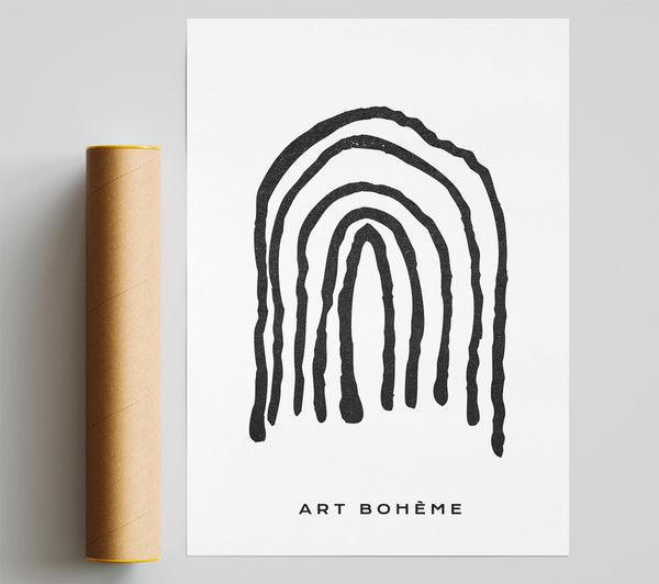 Bohemian Rainbow Giclee Print