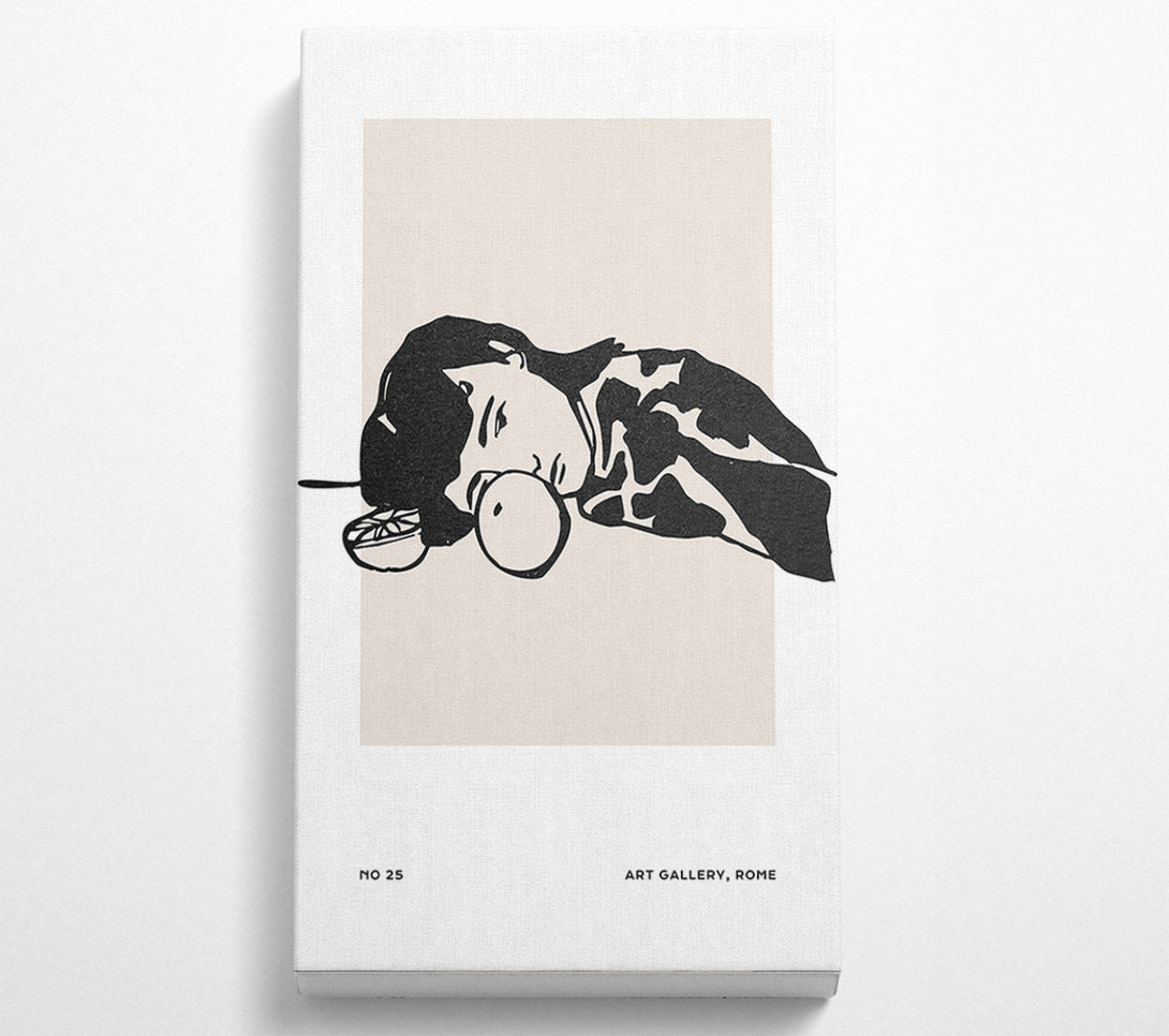  A Canvas Print of Taking A Rest Canvas Print
