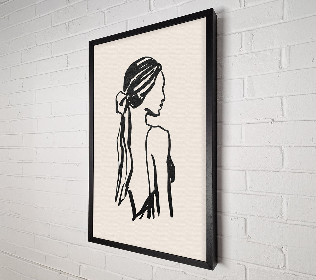  A Canvas Print of Woman Of Beauty Canvas Wall Art