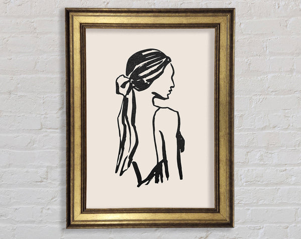 Woman Of Beauty Framed Print