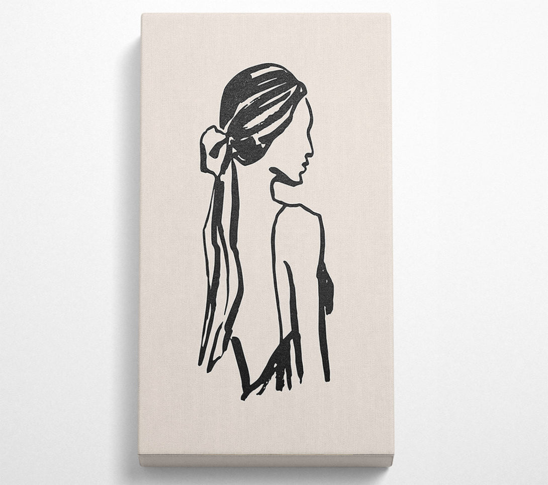  A Canvas Print of Woman Of Beauty Canvas Wall Art