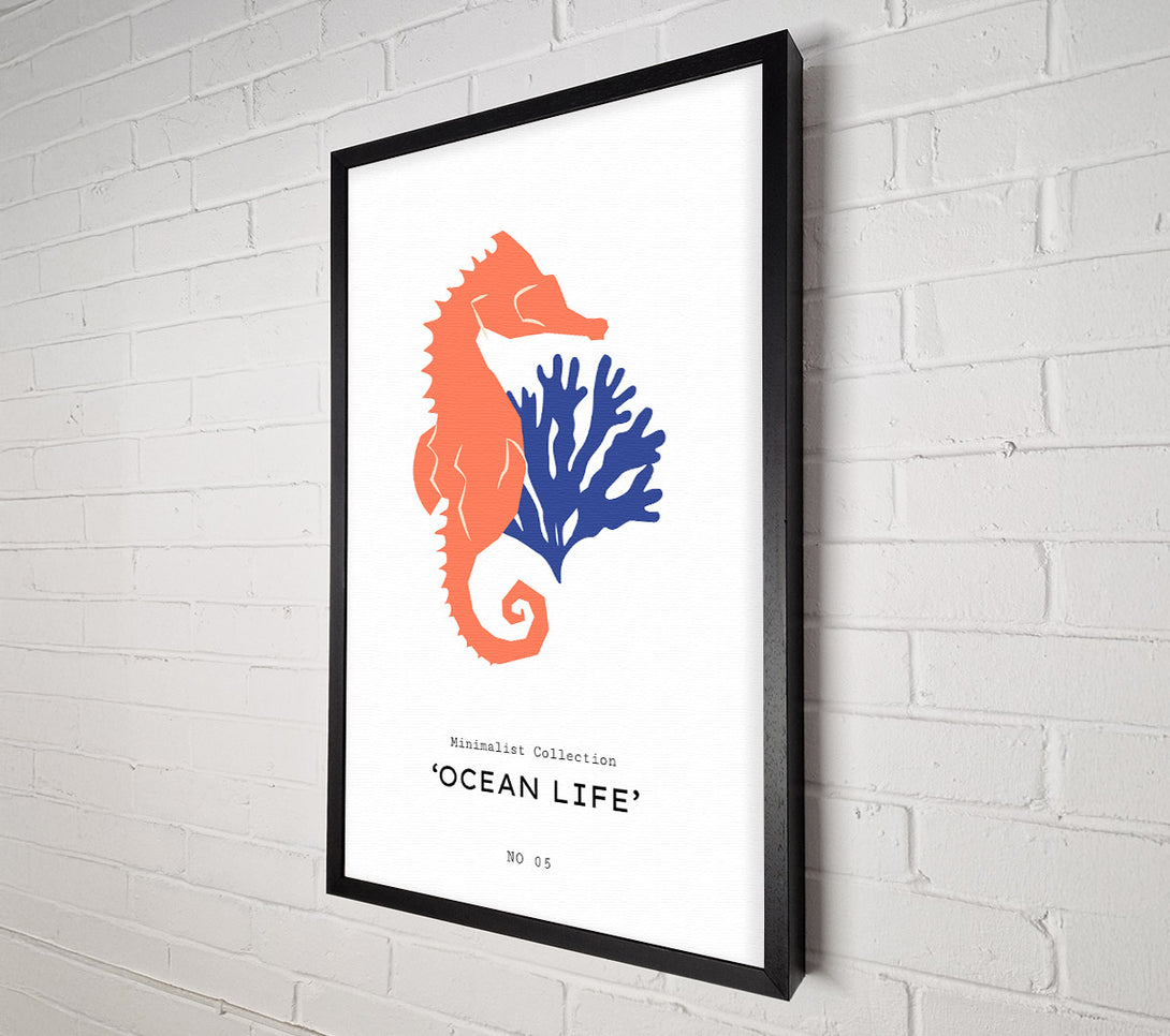  A Canvas Print of Ocean Life Canvas Wall Art