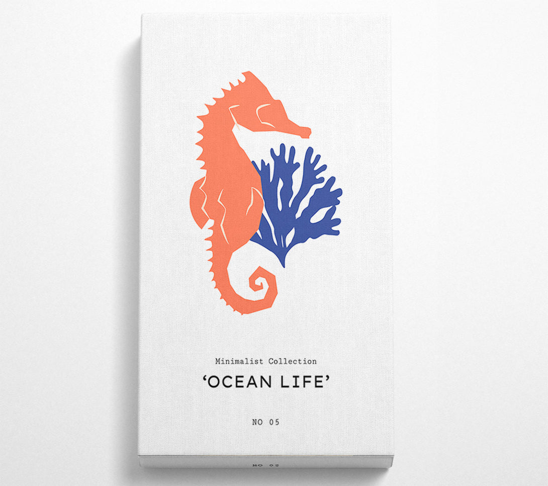  A Canvas Print of Ocean Life Canvas Wall Art