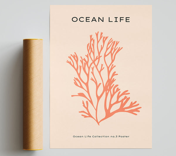 Red Coral Giclee Print