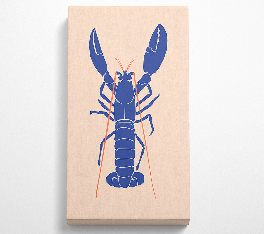  A Canvas Print of Blue Lobster Canvas Print