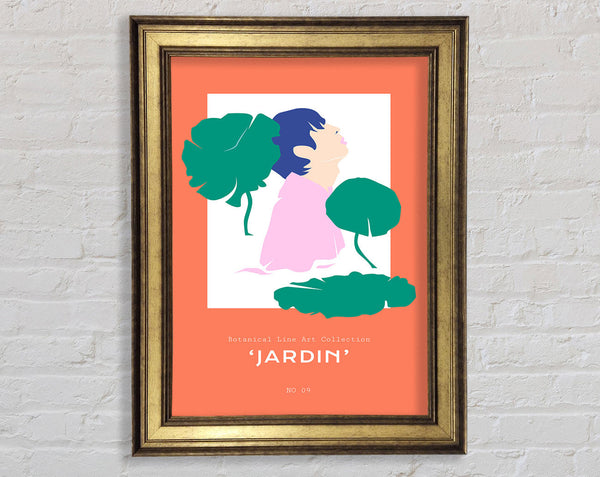 Orange Beauty Framed Print