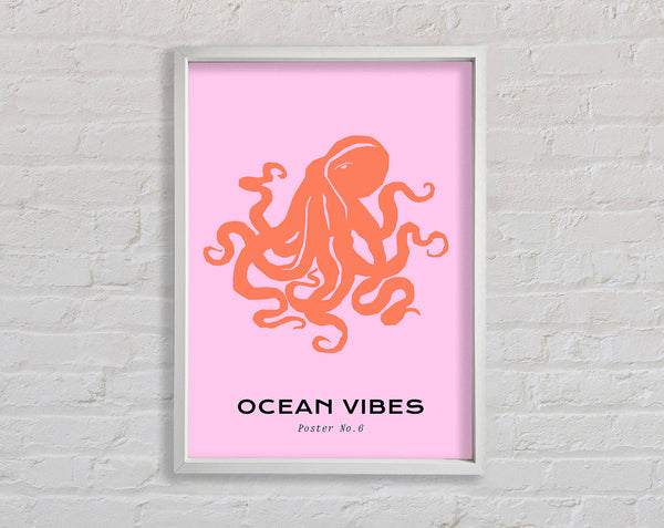 Giant Reef Octopus Framed Print