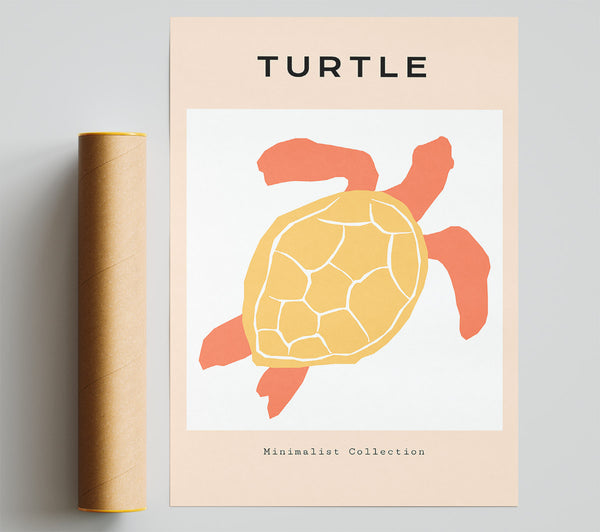Reef Turtle Poster