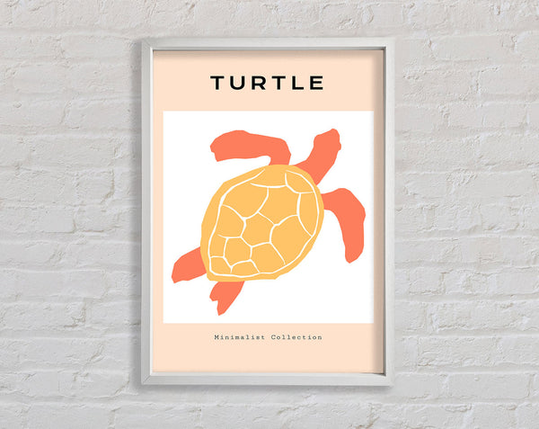 Reef Turtle Framed Print