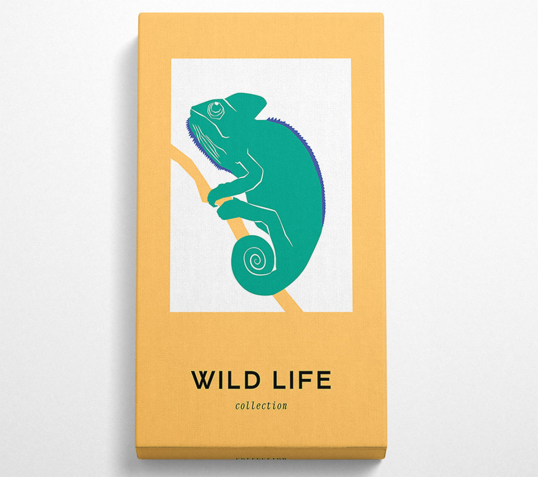  A Canvas Print of Chameleon Charm Canvas Print