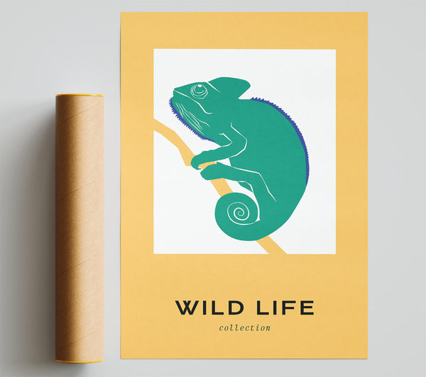 Chameleon Charm Poster