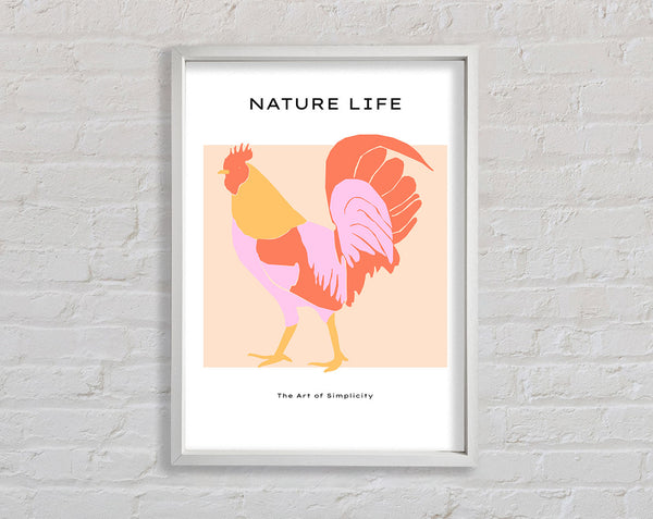 The Walking Cockerel Framed Print
