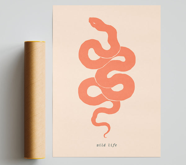 Flash Snake Poster