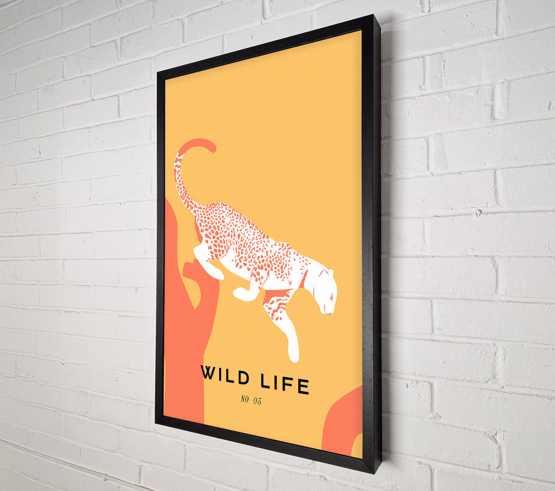  A Canvas Print of Leopard Leap Canvas Art