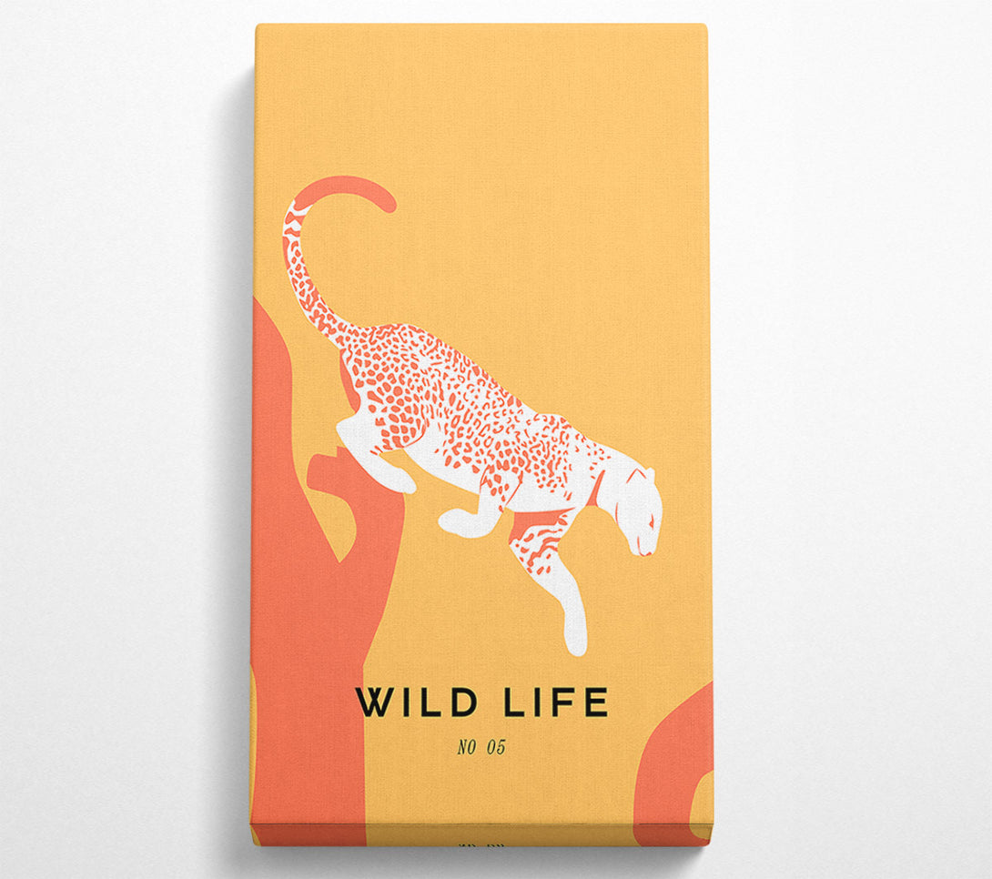  A Canvas Print of Leopard Leap Canvas Art